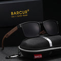 BARCUR Polarized Wooden Sunglasses – UV400 Unisex