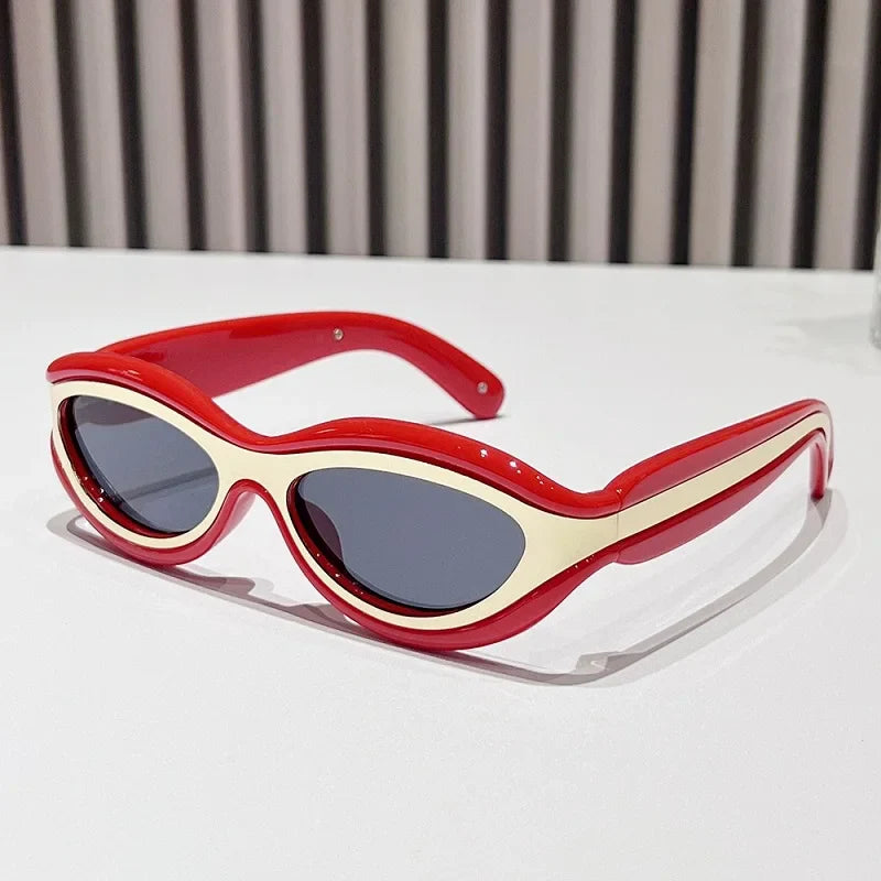 Oval Cat Eye Sunglasses for Women — UV400