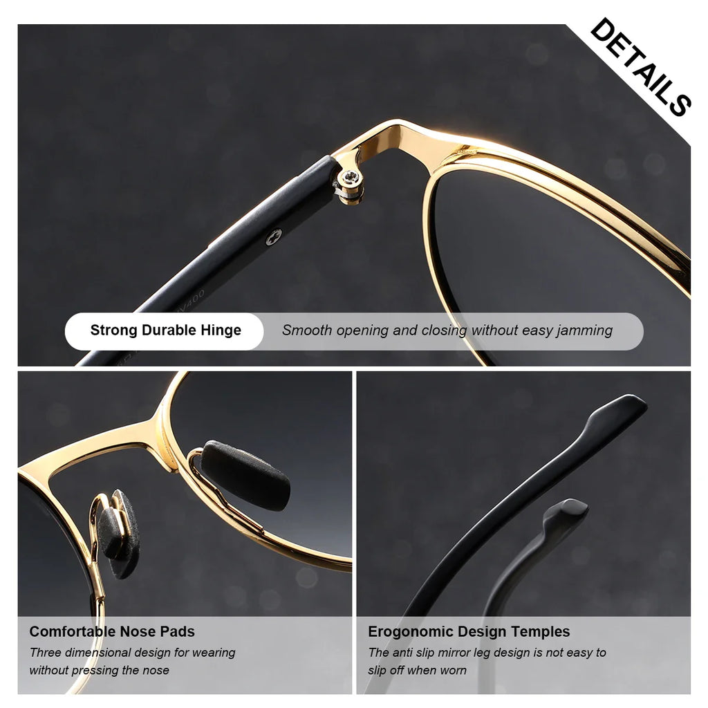 BARCUR Retro Polarized UV400 Fashionable Women's Sunglasses