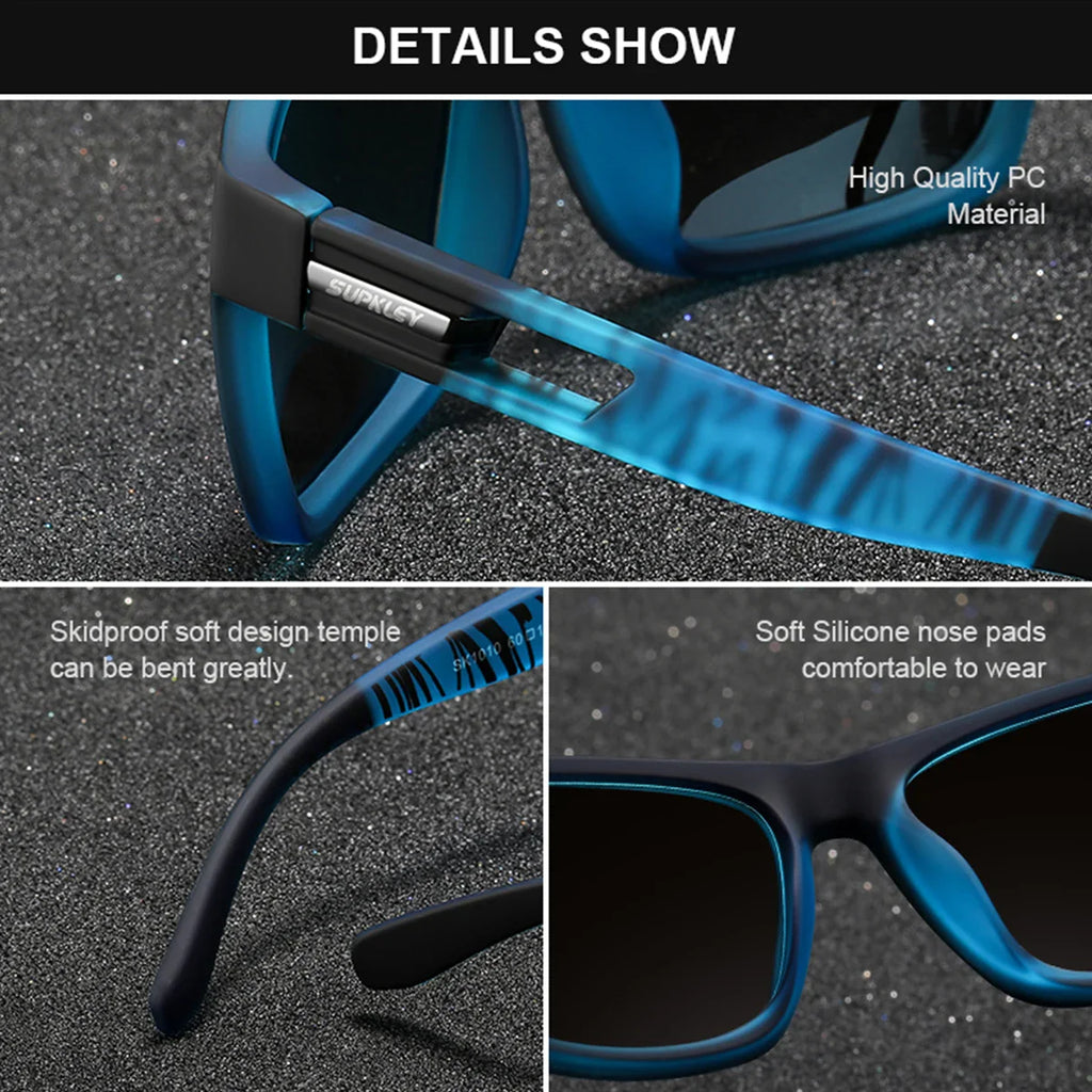 BARCUR Polarized Sport Sunglasses – UV400 Men's