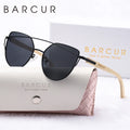 BARCUR Luxury UV400 Women's Polarized Cat Eye Sunglasses