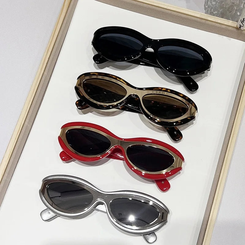 Oval Cat Eye Sunglasses for Women — UV400