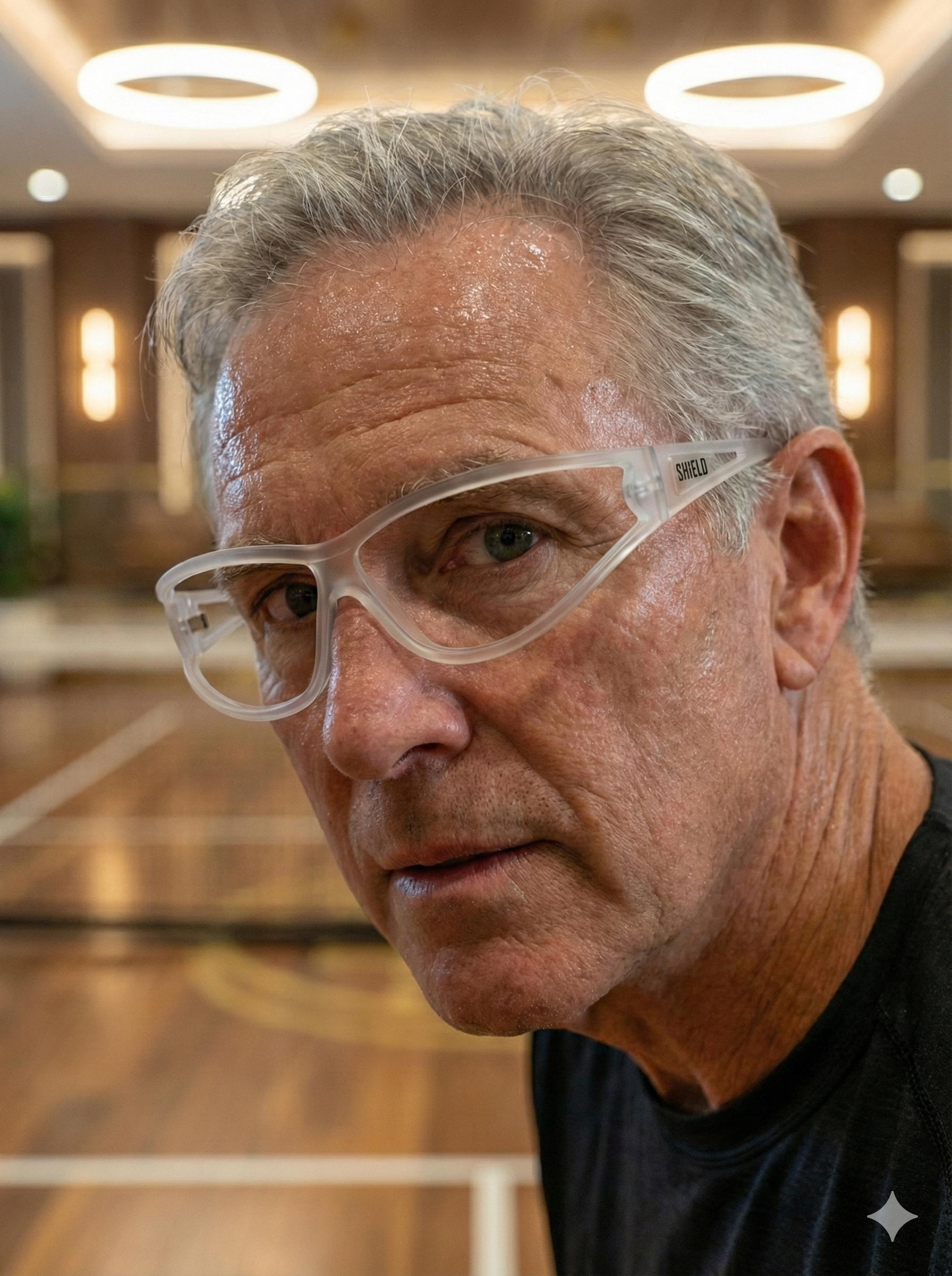 Dink Eyewear Opaque Pickleball Shield – Fog-Free Sport Glasses for Court Play