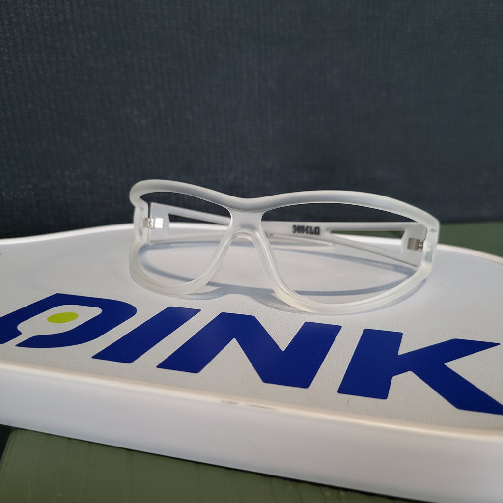 Dink Eyewear Opaque Pickleball Shield – Fog-Free Sport Glasses for Court Play