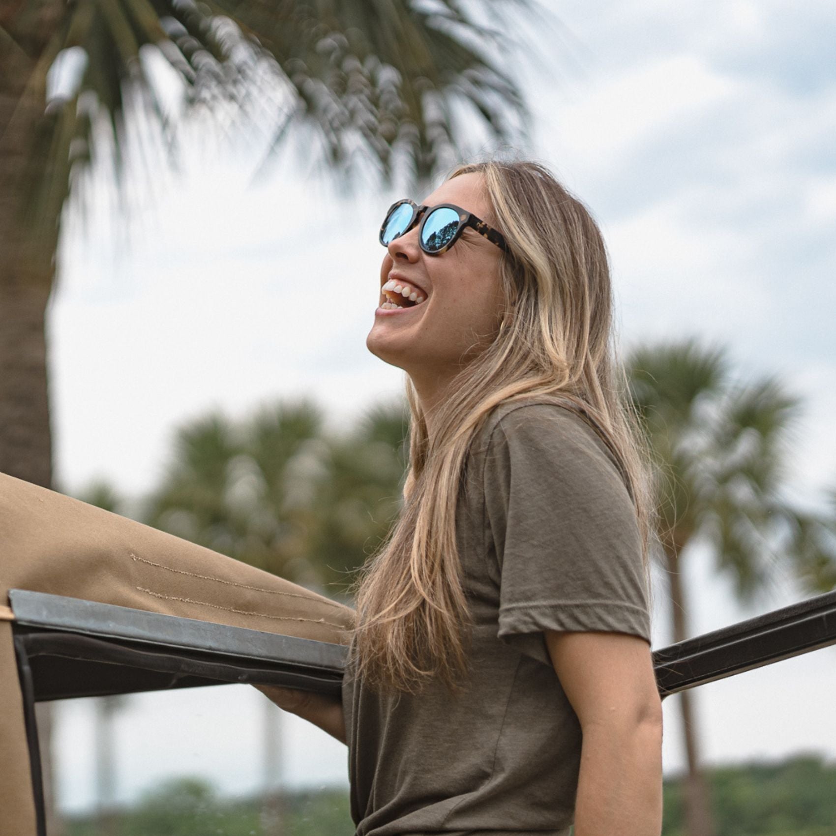 Anna Ruby Round Sunglasses – Biodegradable Acetate & UV Protection | Nectar
