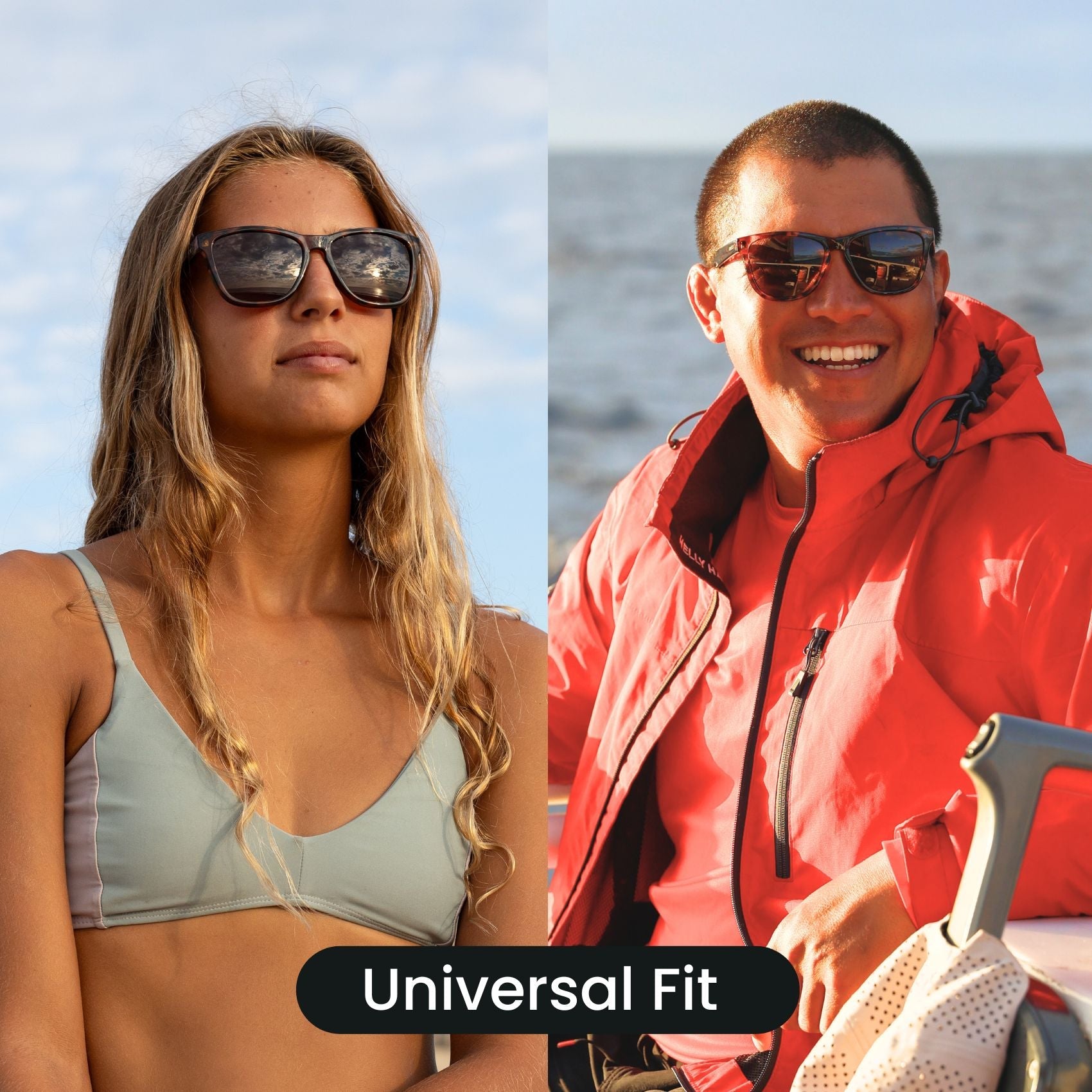 Chucktown Polarized Sunglasses – Recycled TR90 Unisex Frames | Nectar