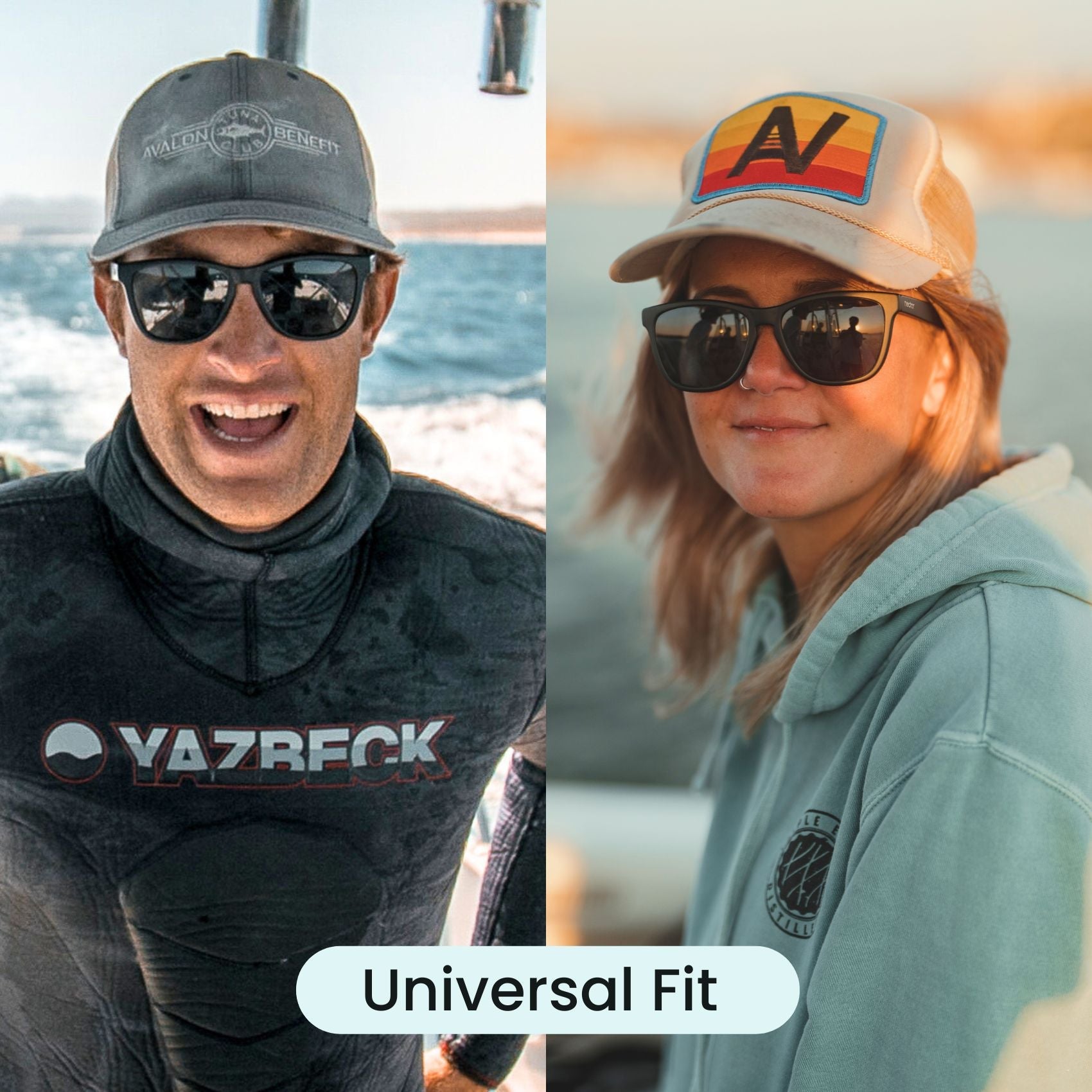 Chucktown Polarized Sunglasses – Recycled TR90 Unisex Frames | Nectar