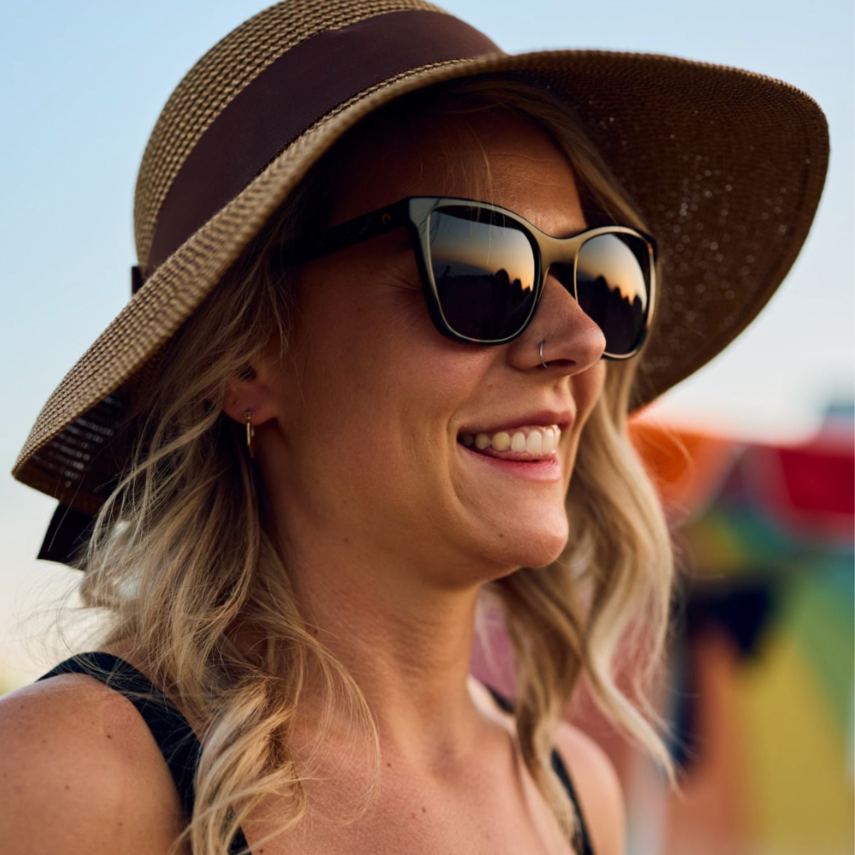 Caladesi Oversized Cat Eye Sunglasses – Handcrafted Acetate | Nectar
