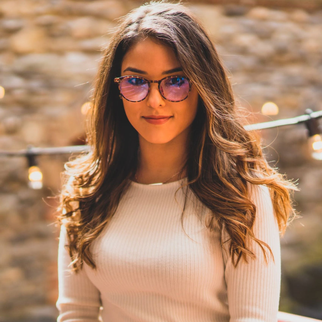 Cambridge Blue Light Blocking Glasses – Round Unisex Frames | Nectar