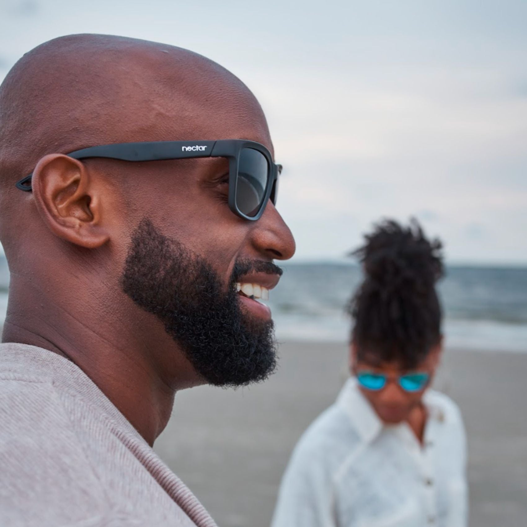 Folly Polarized Wrap Sunglasses – TR90 Frames with Rubber Grip | Nectar