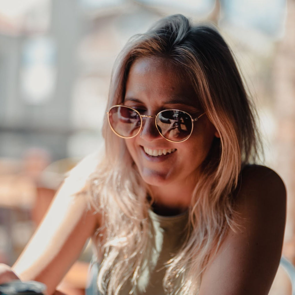 Greenwich Polarized Round Metal Sunglasses – Bohemian Unisex Style | Nectar
