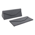 Grey Vegan Leather Glasses Case