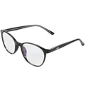 Blue Light Glasses by Sleep ZM for kids, Taylor Day-Time model with black frames and clear lenses, designed to block blue light.