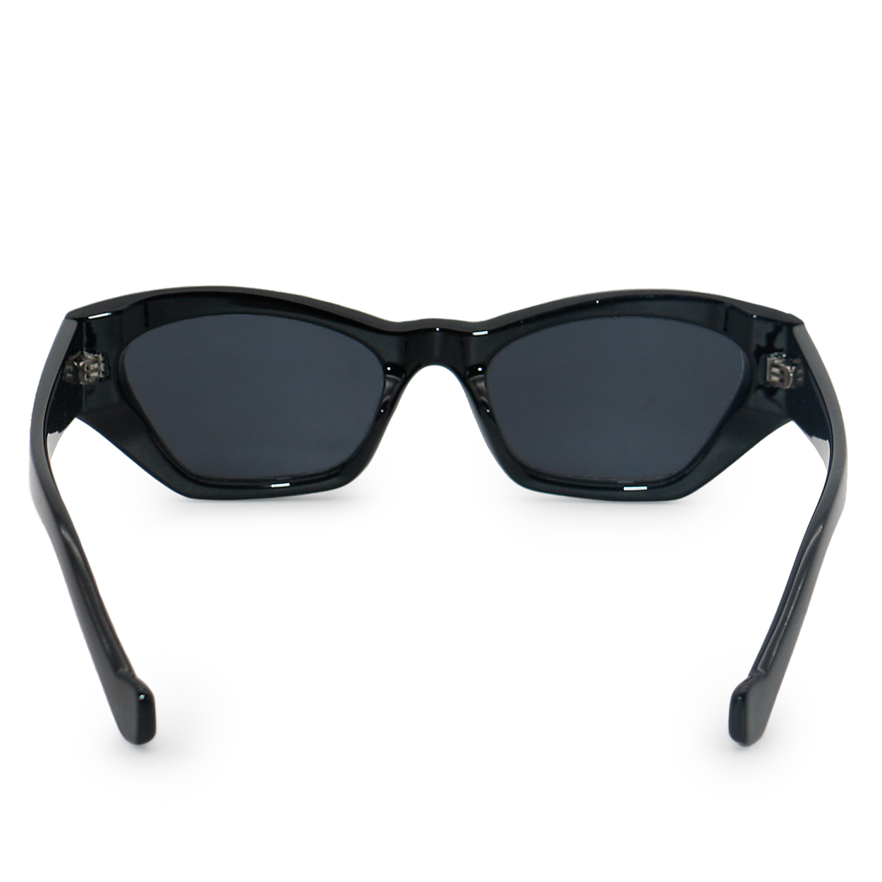TopFoxx Bright as My Future Black Cat Eye Sunglasses