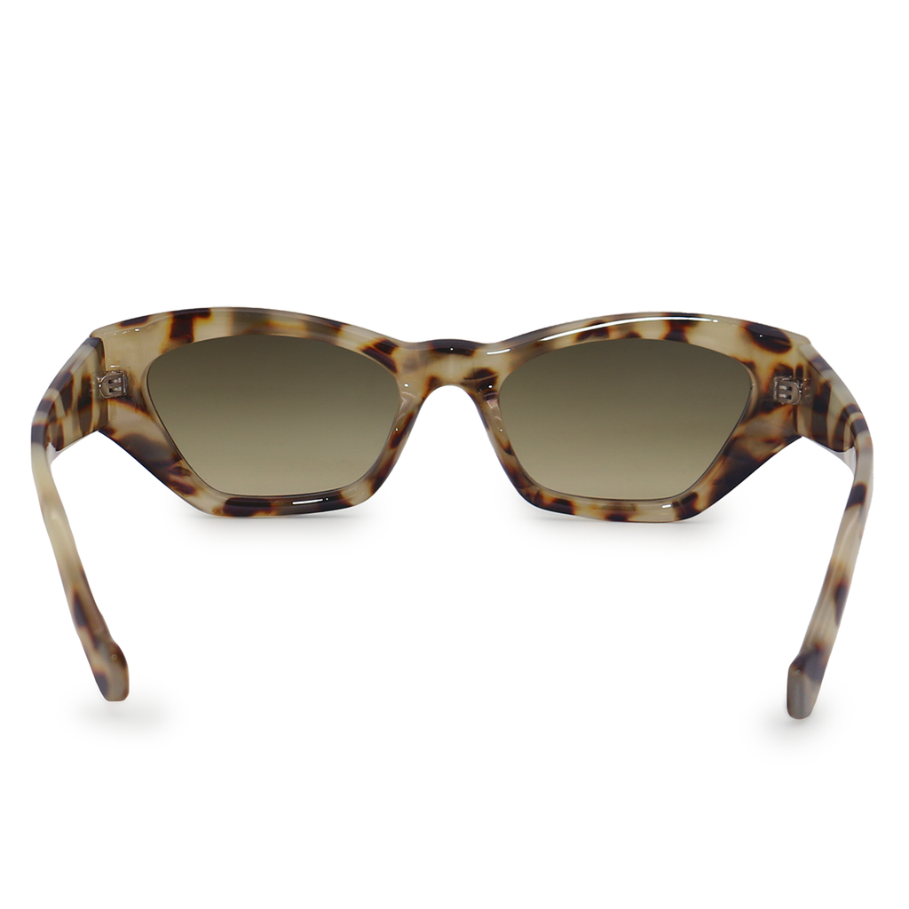 TopFoxx Bright as My Future Tortoise Cat Eye Sunglasses
