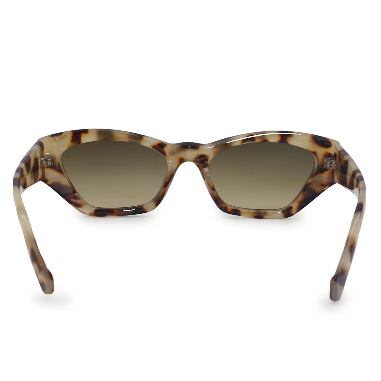 TopFoxx Bright as My Future Tortoise Cat Eye Sunglasses