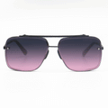 TopFoxx Bella Faded Purple & Pink Tangle-Free Aviator Sunglasses