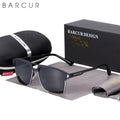 BARCUR Polarized Square Sunglasses – UV400 Men's