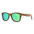 Papago Emerald Dunes handmade sunglasses with recycled wooden frames, stylish and eco-friendly accessory for sun protection.