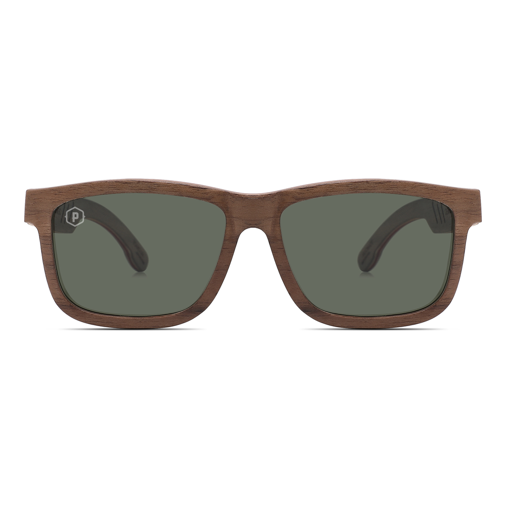 Papago Mocha Del Mars sunglasses with brown frames and tinted lenses, stylish eyewear for sunny days.
