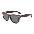 Papago Porter Pioneers sunglasses with logo detail, featuring stylish frame and tinted lenses, shown from a corner angle.
