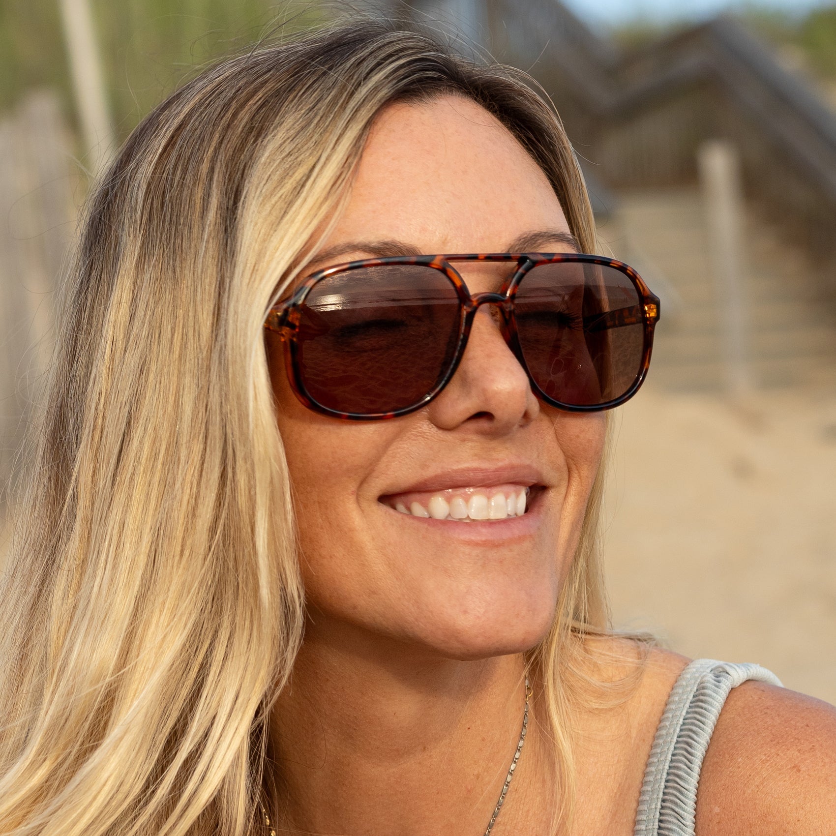 Woodstock Polarized Round Sunglasses – Retro Navigator Style | Nectar