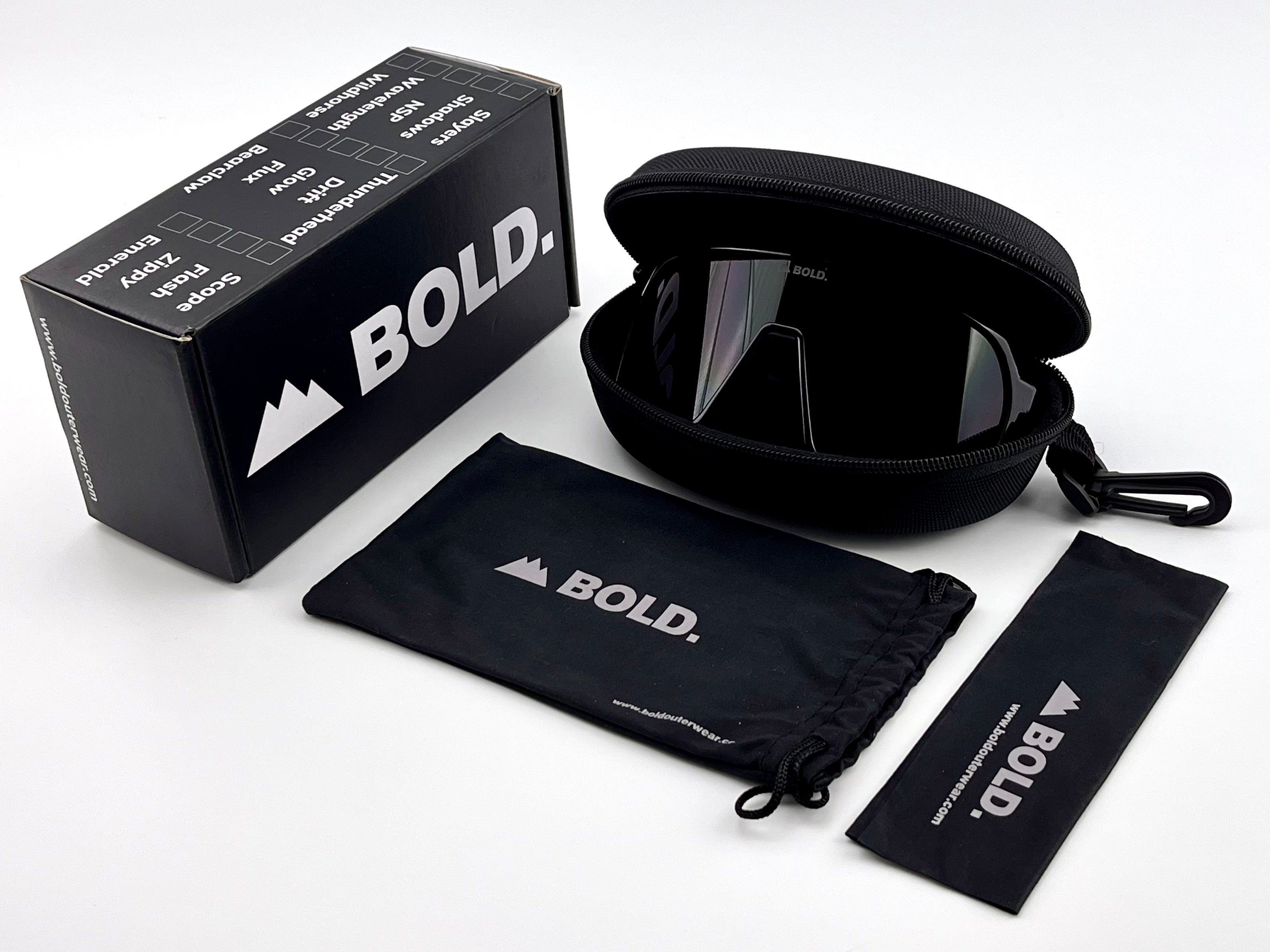 Oversized Wraparound Sport Sunglasses