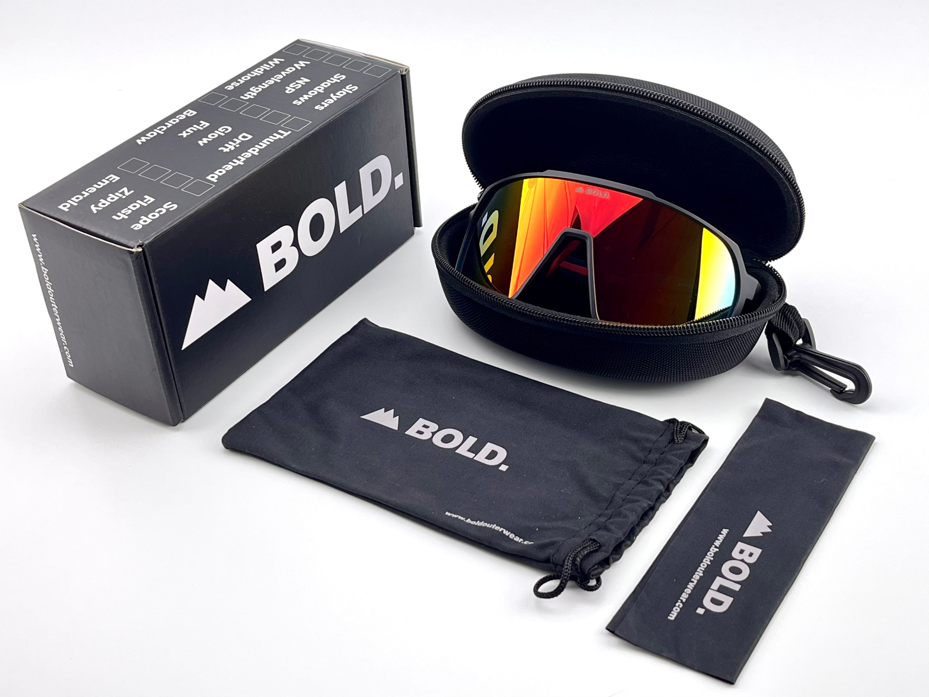Oversized Wraparound Sport Sunglasses