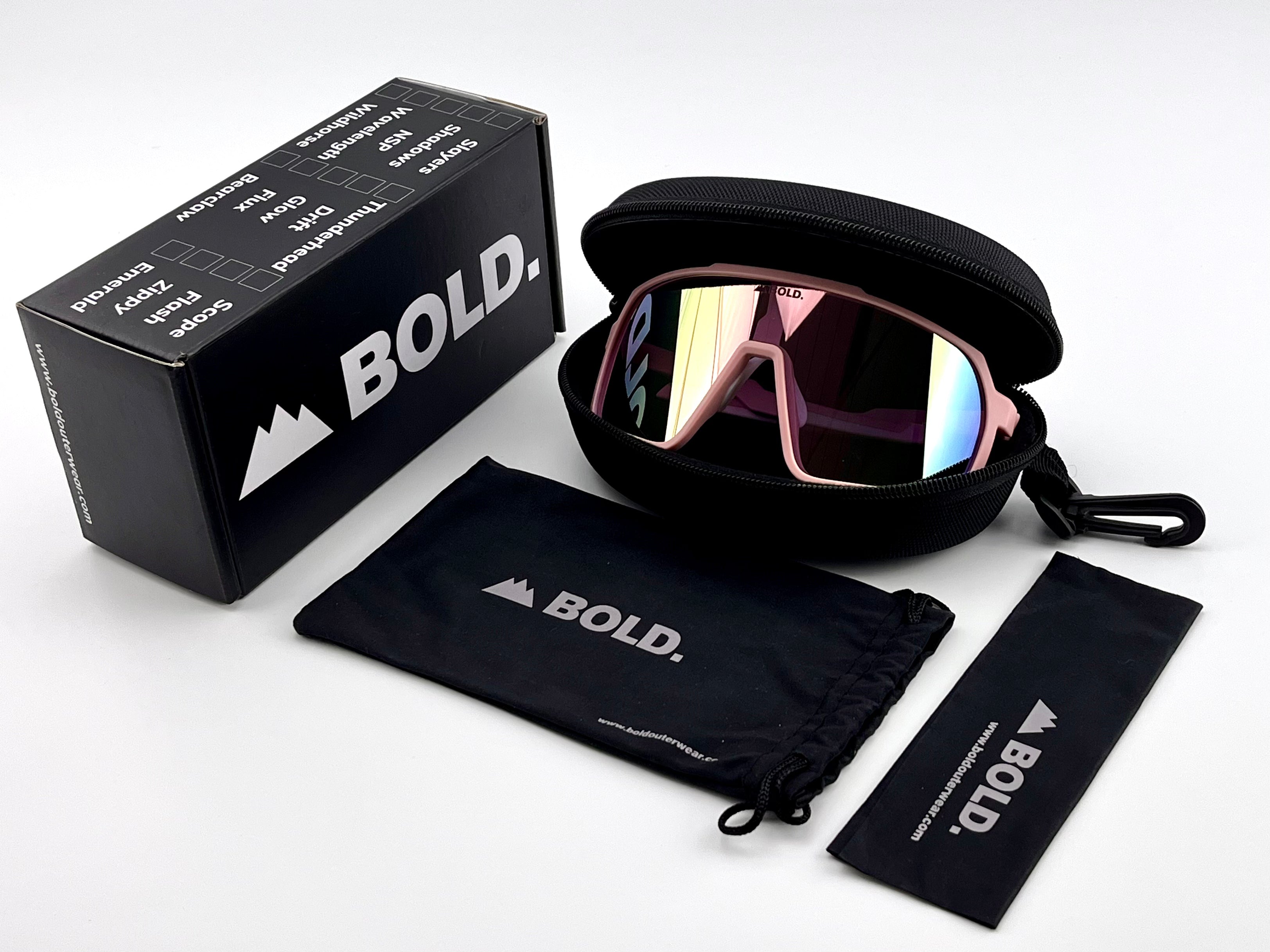Oversized Wraparound Sport Sunglasses
