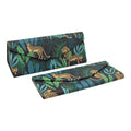 Cheetah Print Vegan Leather Glasses Case