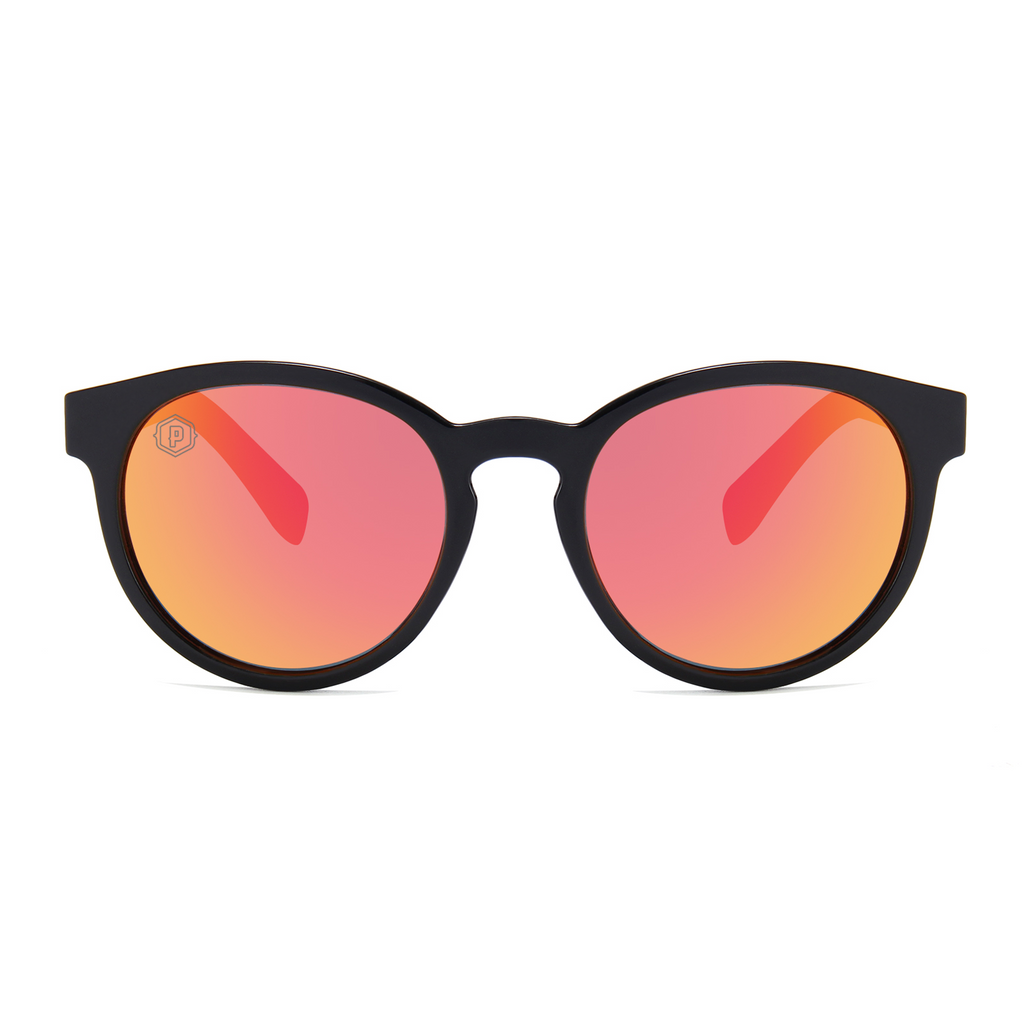 Papago Arriva Lidos wooden sunglasses with a handmade design, featuring a natural recycled wood finish and stylish frame.