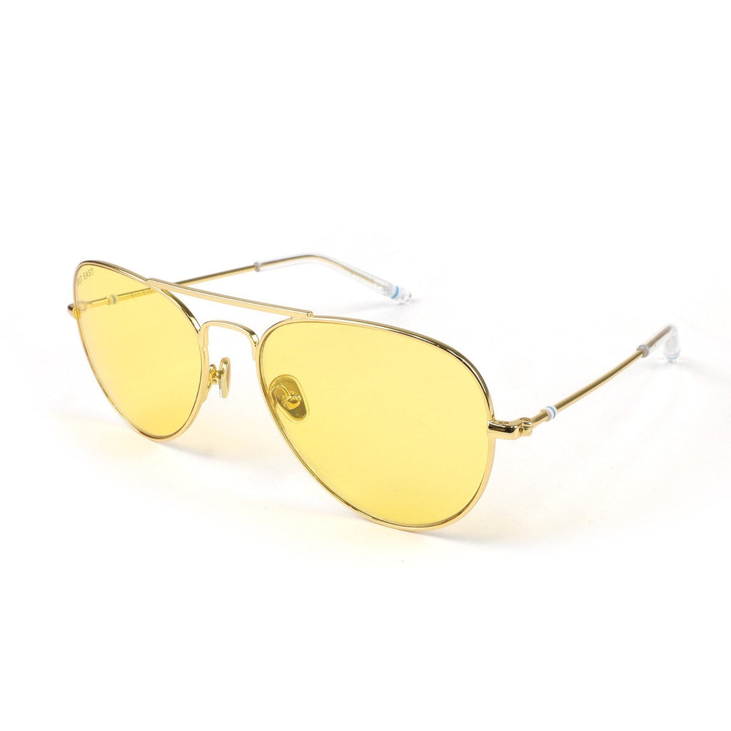 Fairview 18K Gold Aviator Sunglasses | Out East Eyewear