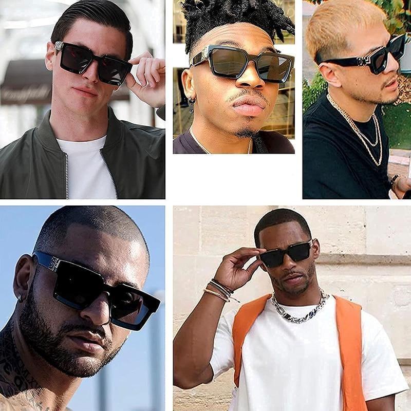 Stevvex Oversized Vintage Sunglasses – HD Anti-Reflective UV400
