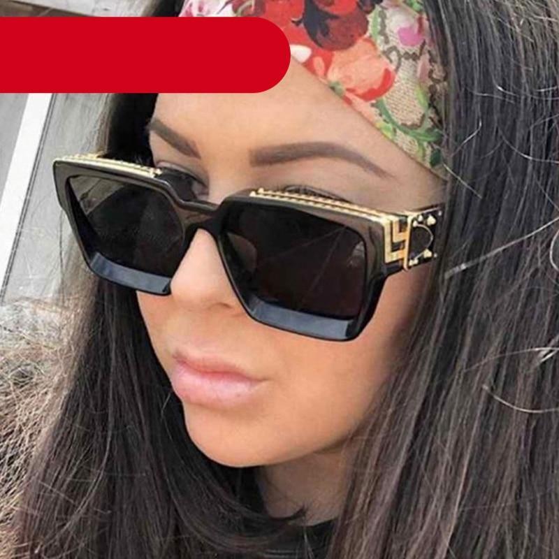 Stevvex Oversized Vintage Sunglasses – HD Anti-Reflective UV400
