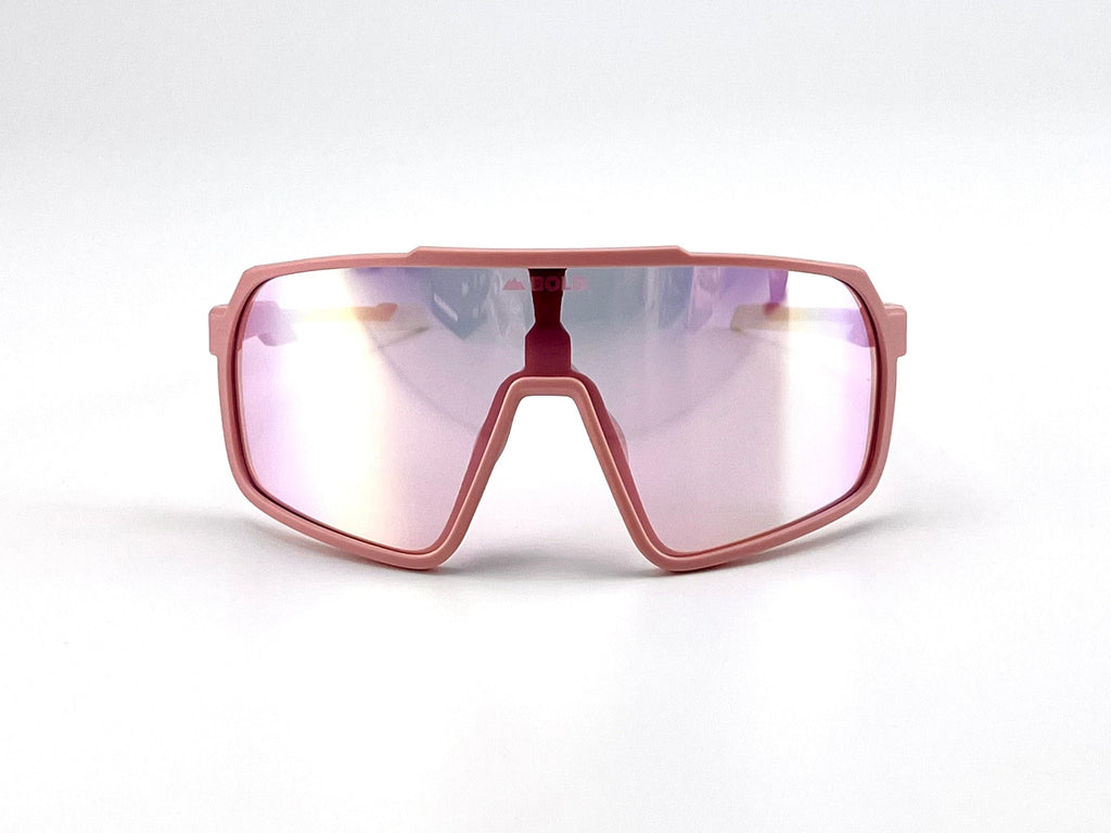 Oversized Wraparound Sport Sunglasses