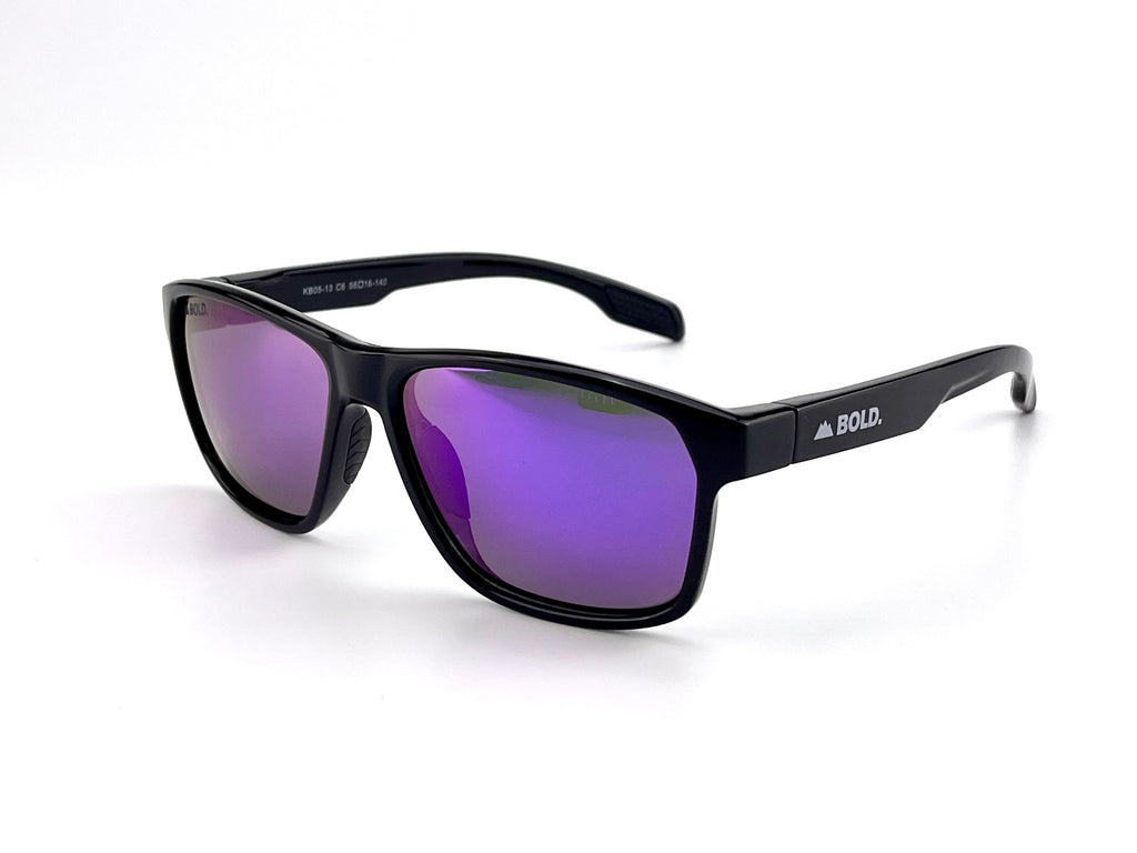 Boldouterwear BOLD Thunderhead performance sunglasses with sporty frame, suitable for MTB, skiing, and lifestyle activities.