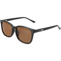 Brown wayfarer blue light blocking glasses by Sleep ZM with black frames, designed to reduce blue light exposure during nighttime.