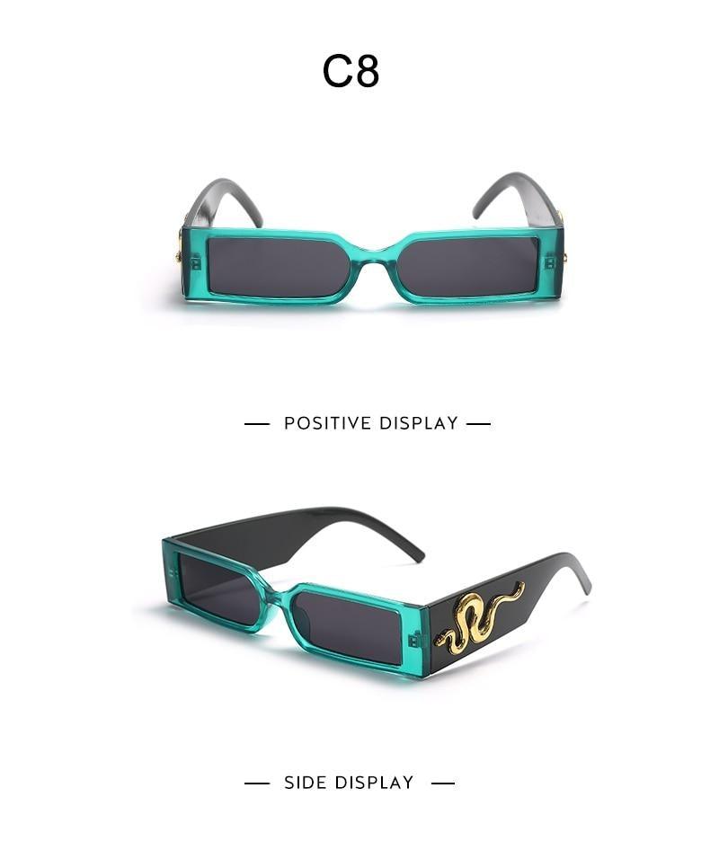 Stevvex Rectangle Polarized Sunglasses – UV400 Unisex Photochromic