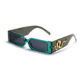 Stevvex Rectangle Polarized Sunglasses – UV400 Unisex Photochromic