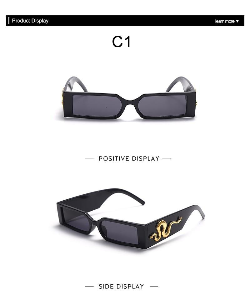 Stevvex Rectangle Polarized Sunglasses – UV400 Unisex Photochromic