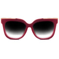 Coco Red Velvet Wayfarer Sunglasses — Bold Frames, UV400 Protection