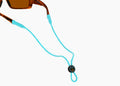 Light Blue Gator Grip Silicone Sunglasses Strap