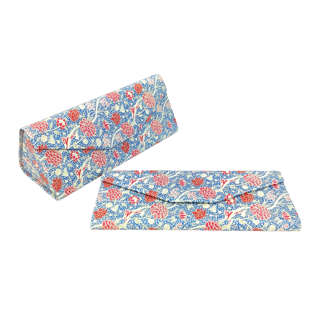 Cray by William Morris Vegan Leather Glasses Case