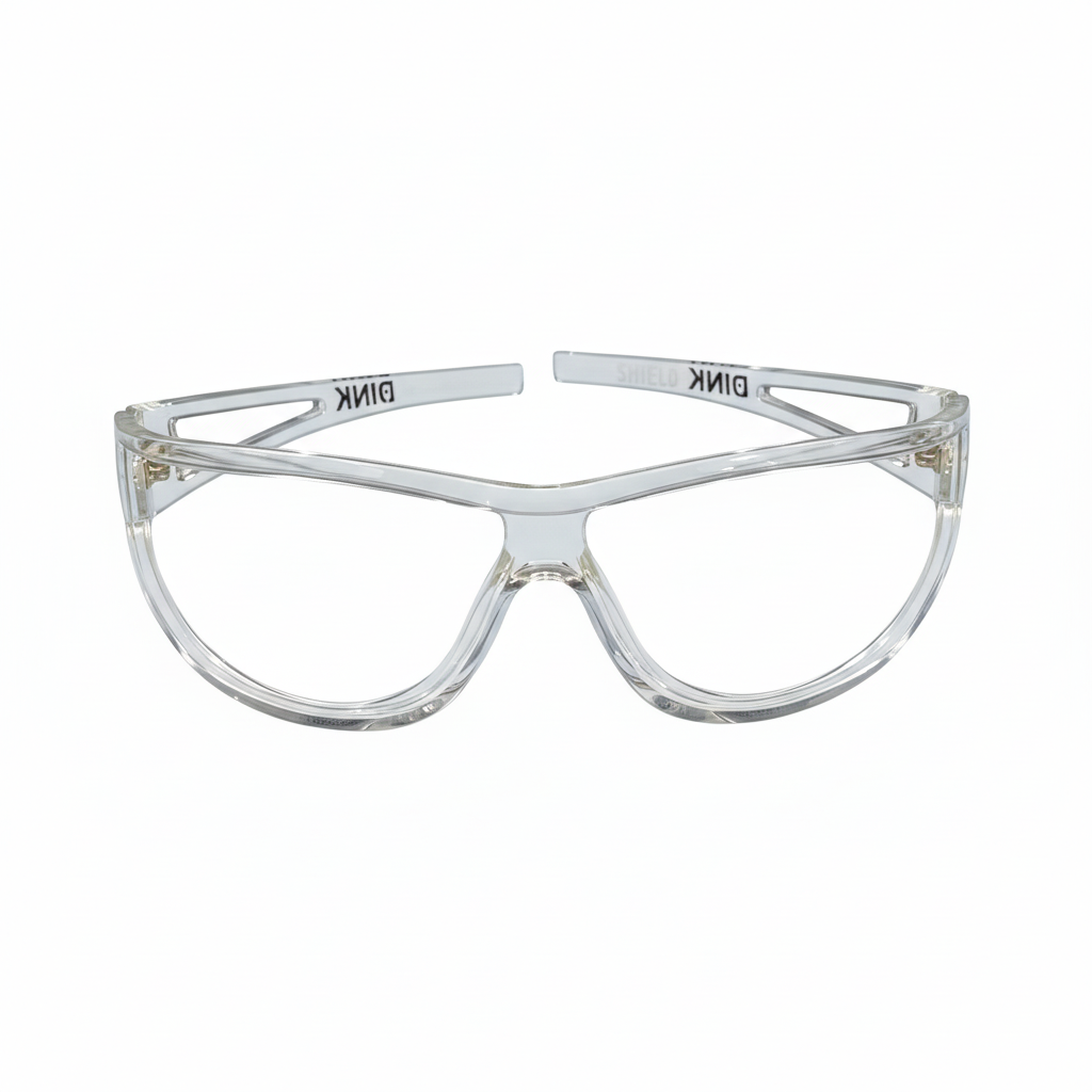Dink Eyewear Crystal Pickleball Shield – Fog-Free Sport Glasses for Court Play