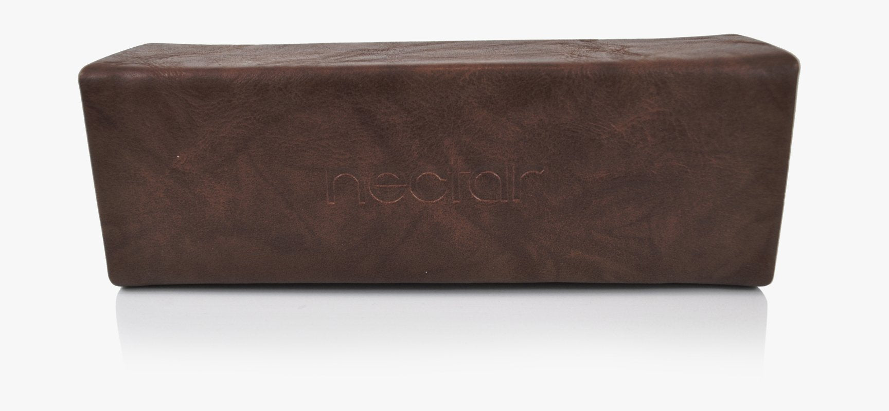 Magnetic Hard Sunglass Case – Vegan Leather, Fold-Flat Travel Case