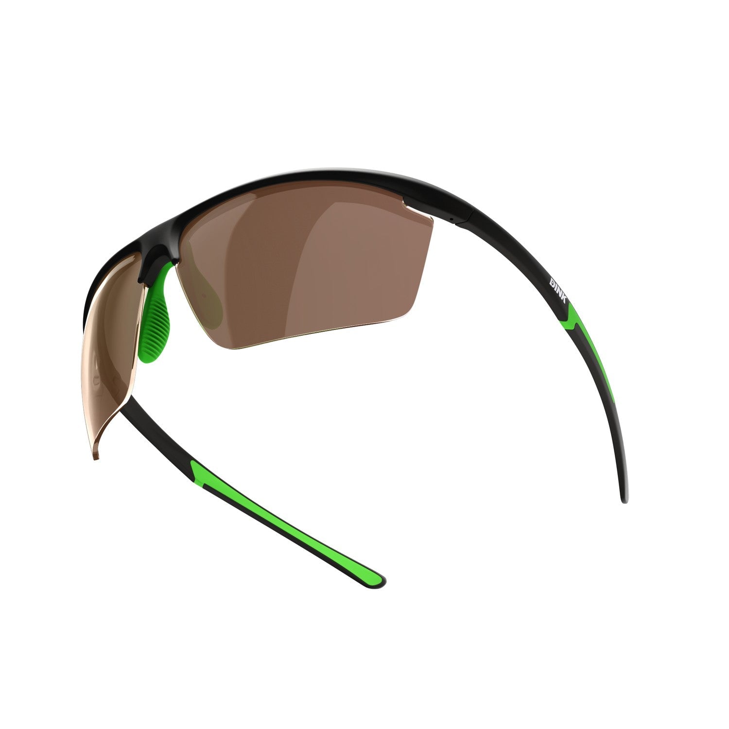 Dink Eyewear Daytona Petite Large Pickleball Sunglasses – Black/Green