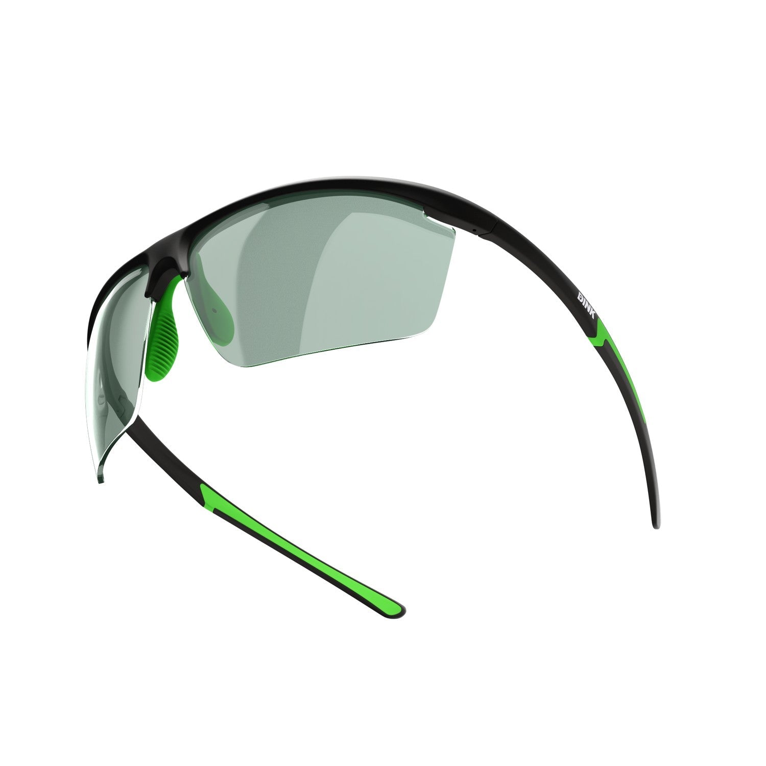 Dink Eyewear Daytona Petite Large Pickleball Sunglasses – Black/Green