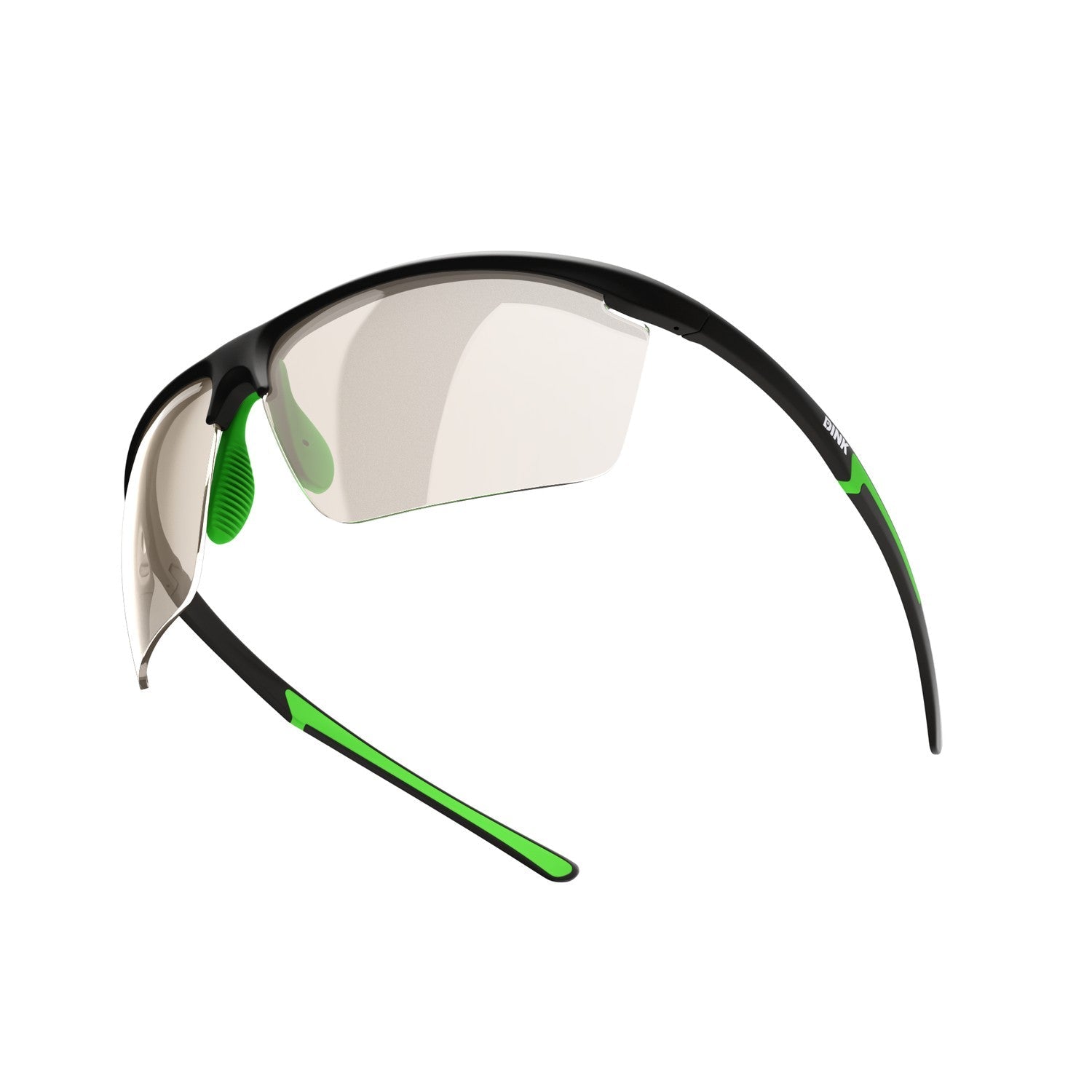 Dink Eyewear Daytona Petite Large Pickleball Sunglasses – Black/Green