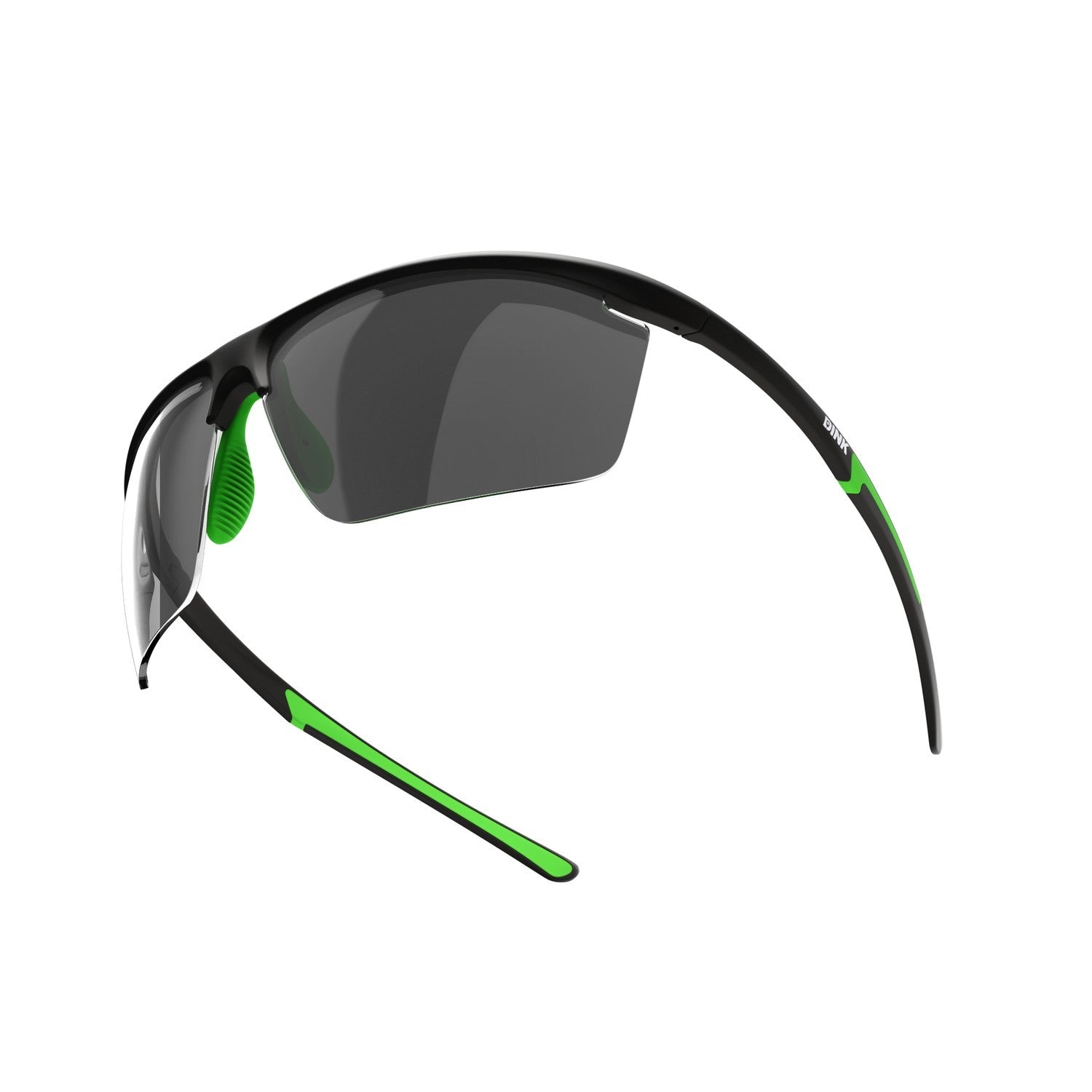 Dink Eyewear Daytona Petite Large Pickleball Sunglasses – Black/Green