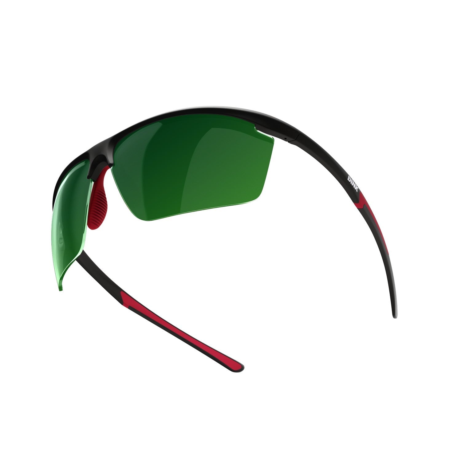 Dink Eyewear Daytona Petite Large Pickleball Sunglasses – Black/Red